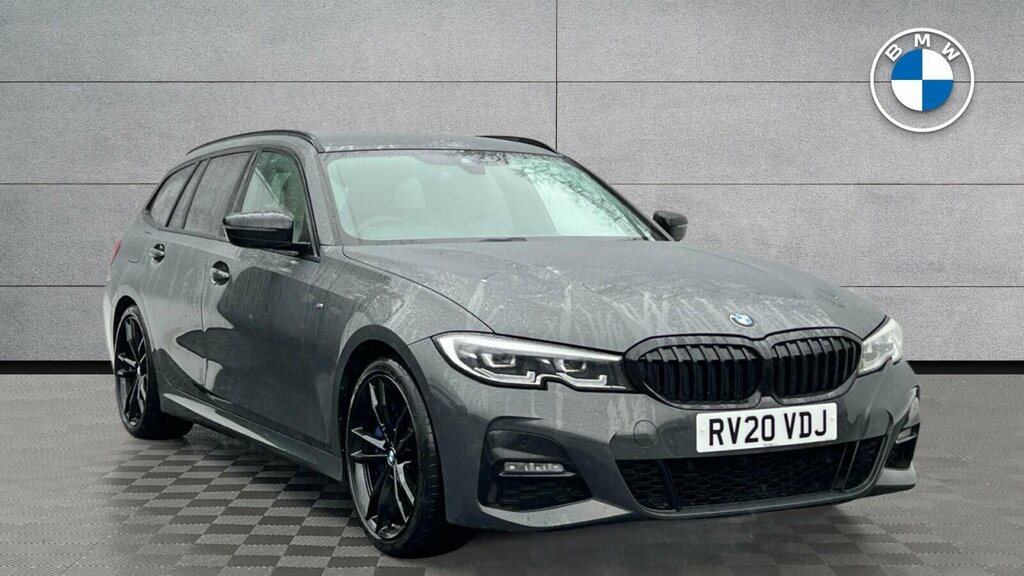 BMW 3 Series 330D M Sport Pro Edition Touring RV20VDJ Grey #2