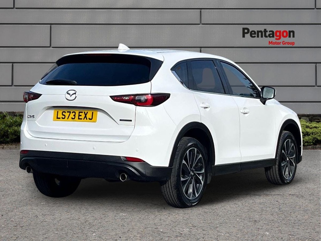 Mazda CX-5 2.0 E Skyactiv G Mhev Exclusive Line Suv Petro LS73EXJ White #4