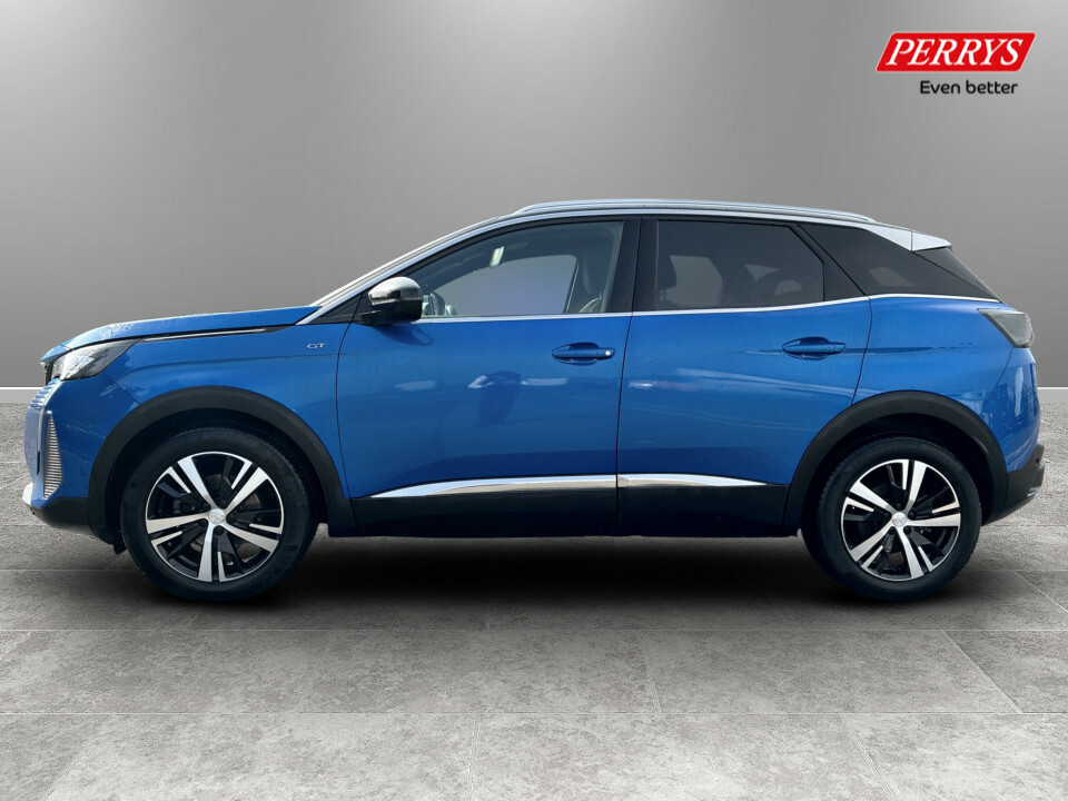Peugeot 3008 1.5 Bluehdi Gt Eat8 FV72NZZ Blue #4