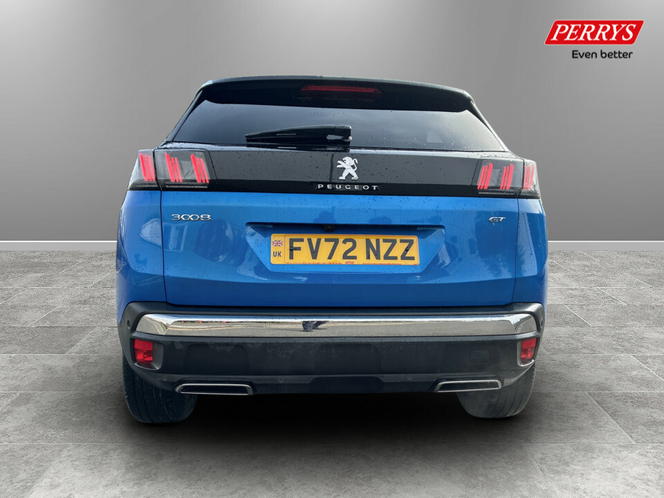 Peugeot 3008 1.5 Bluehdi Gt Eat8 FV72NZZ Blue #6