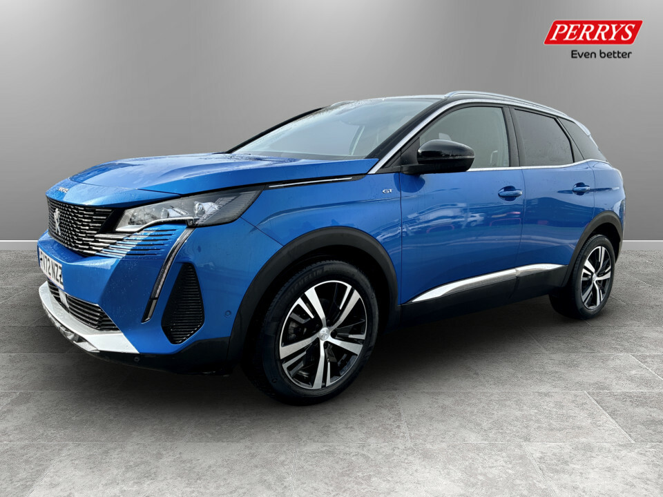 Peugeot 3008 1.5 Bluehdi Gt Eat8 FV72NZZ Blue #3