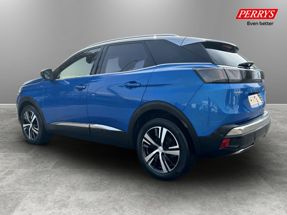 Peugeot 3008 1.5 Bluehdi Gt Eat8 FV72NZZ Blue #5