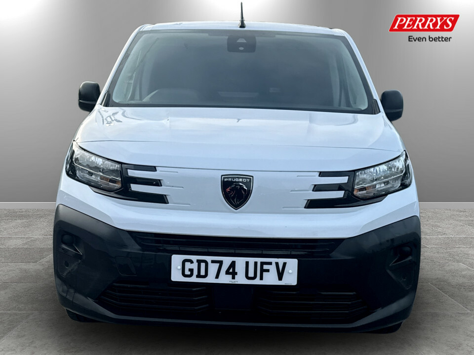 Peugeot Partner 1.5 Bluehdi 100 Professional Van GD74UFV White #2