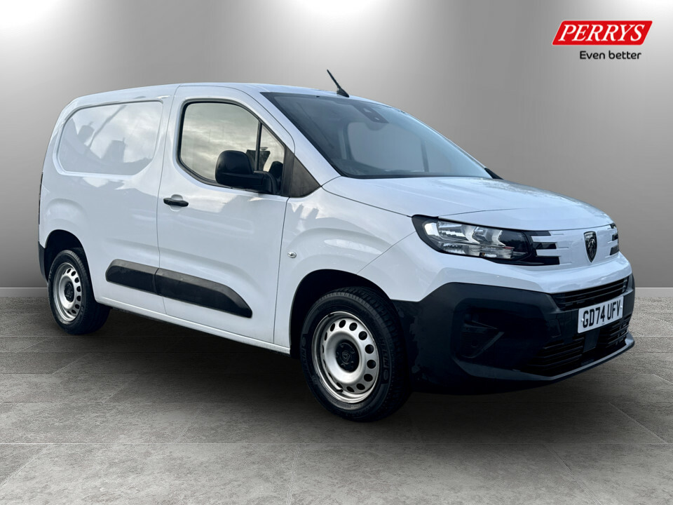 Peugeot Partner 1.5 Bluehdi 100 Professional Van White