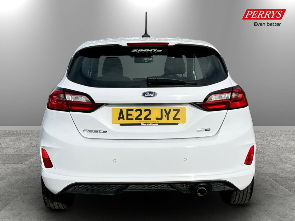 Ford Fiesta 1.0 Ecoboost Mhev Sport Van AE22JYZ White #6