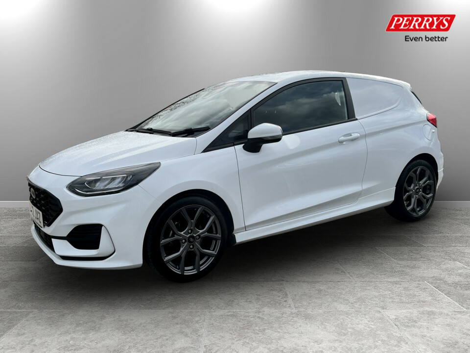 Ford Fiesta 1.0 Ecoboost Mhev Sport Van AE22JYZ White #3