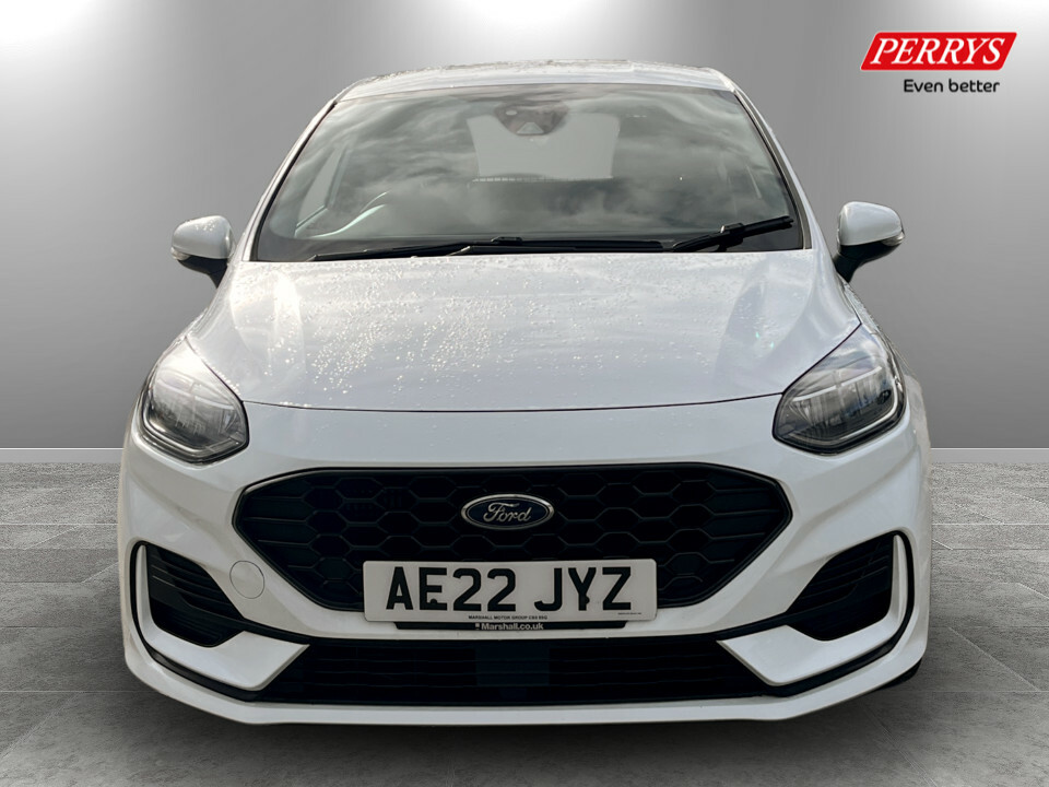 Ford Fiesta 1.0 Ecoboost Mhev Sport Van AE22JYZ White #2
