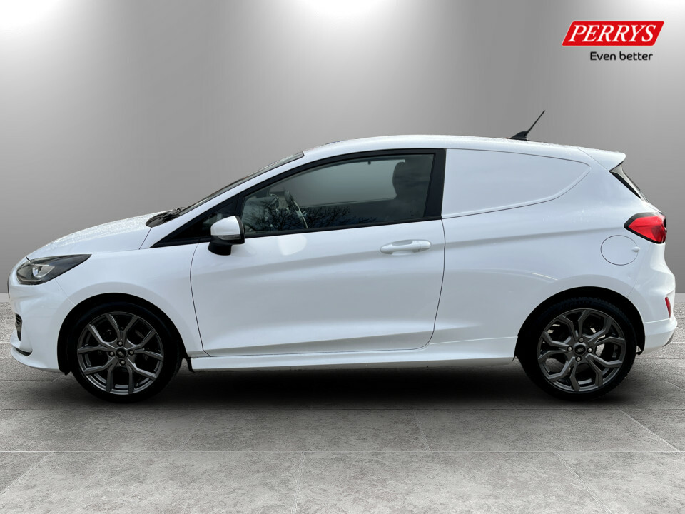 Ford Fiesta 1.0 Ecoboost Mhev Sport Van AE22JYZ White #4