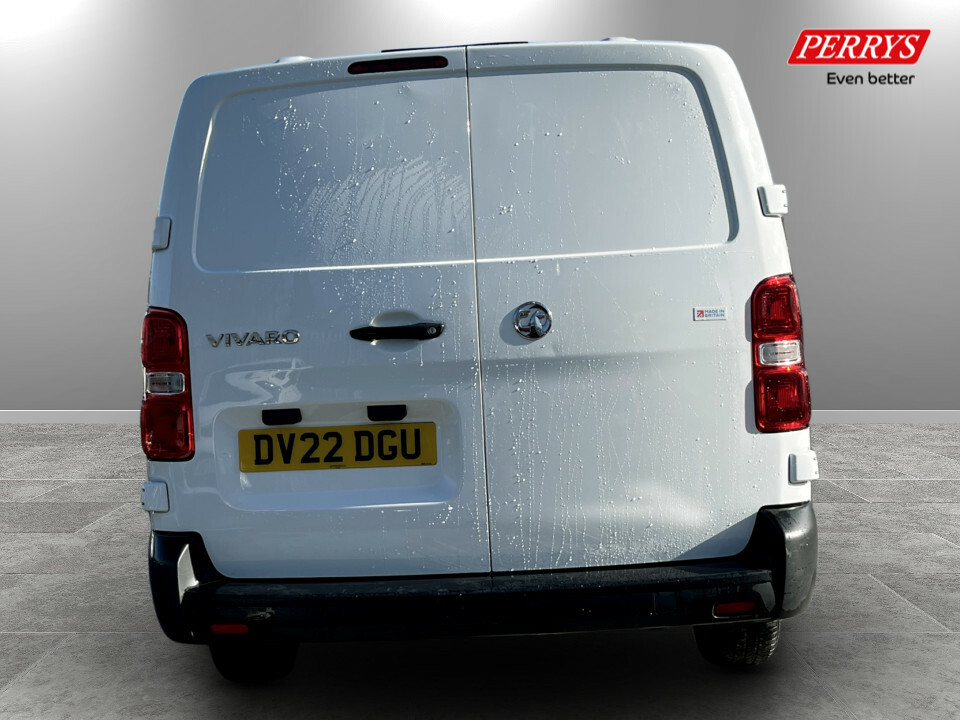 Vauxhall Vivaro 2900 1.5D 100Ps Dynamic H1 Van DV22DGU White #6