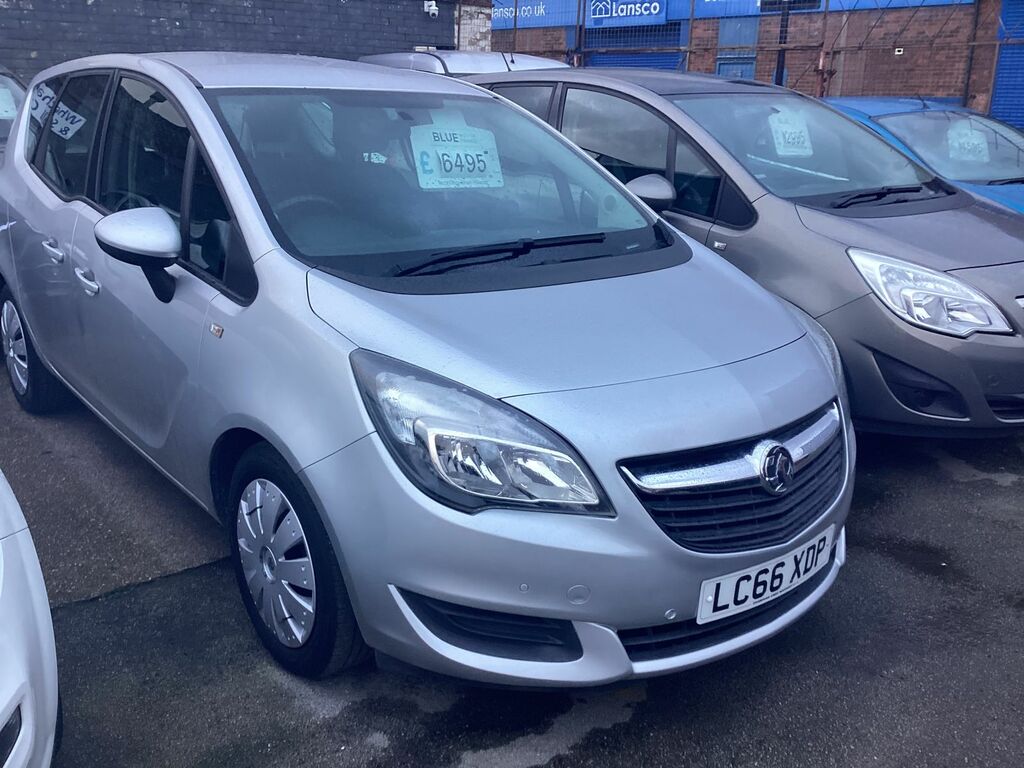 Vauxhall Meriva 1.4L Club T Mpv Euro 6 Silver