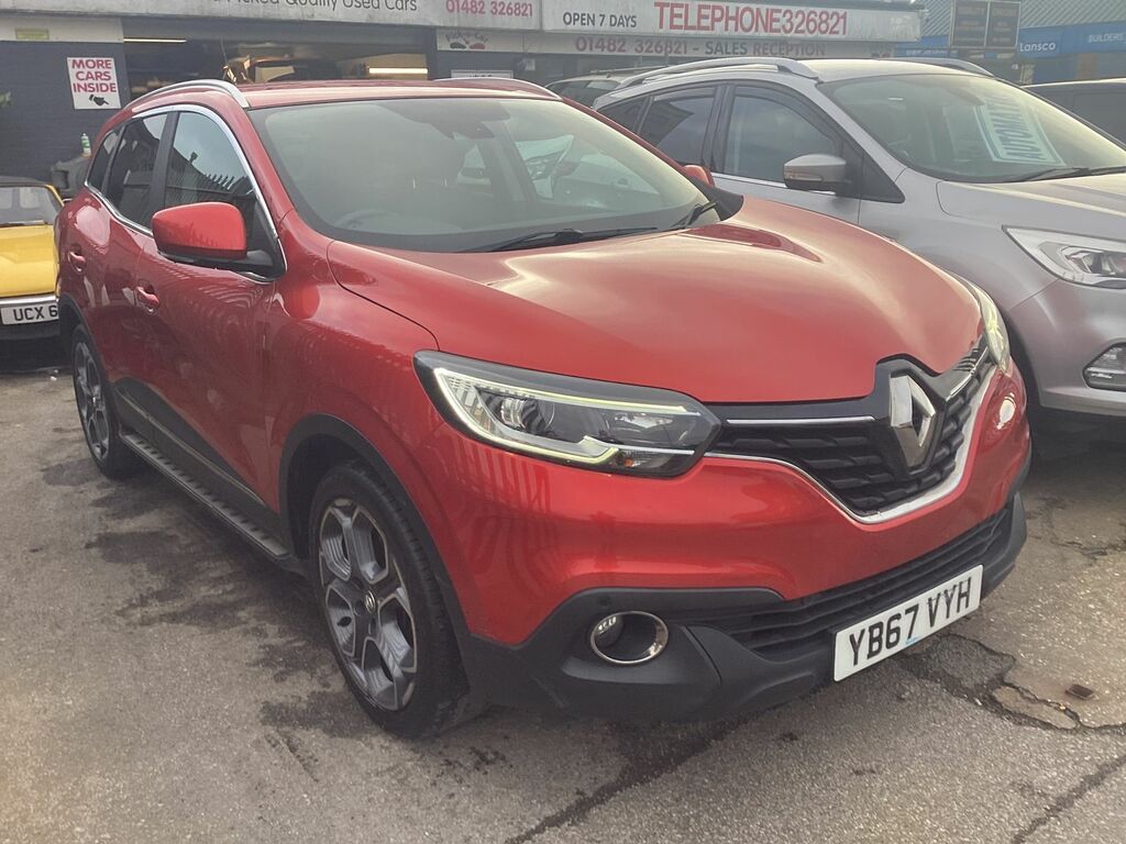 Renault Kadjar 1.5 Dci Dynamique S Nav Suv Euro YB67VYH Red #3
