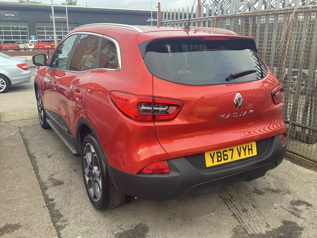 Renault Kadjar 1.5 Dci Dynamique S Nav Suv Euro YB67VYH Red #5
