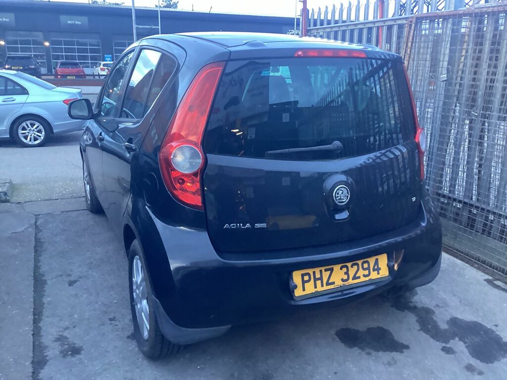 Vauxhall Agila 1.2 Vvt Ecoflex Se Mpv Euro 5 9 Black #3