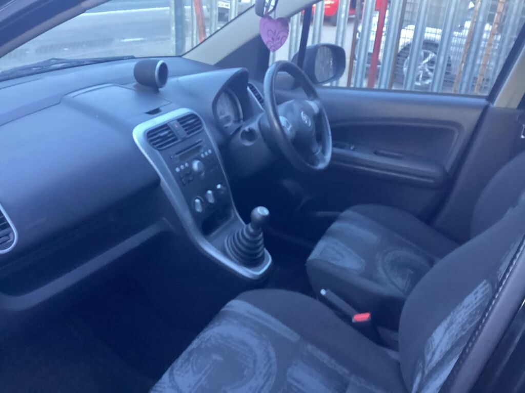 Vauxhall Agila 1.2 Vvt Ecoflex Se Mpv Euro 5 9 Black #6