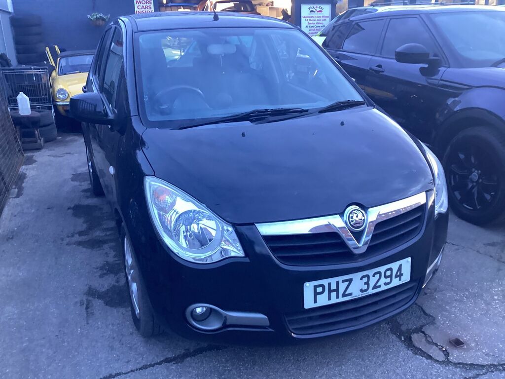Vauxhall Agila 1.2 Vvt Ecoflex Se Mpv Euro 5 9 Black
