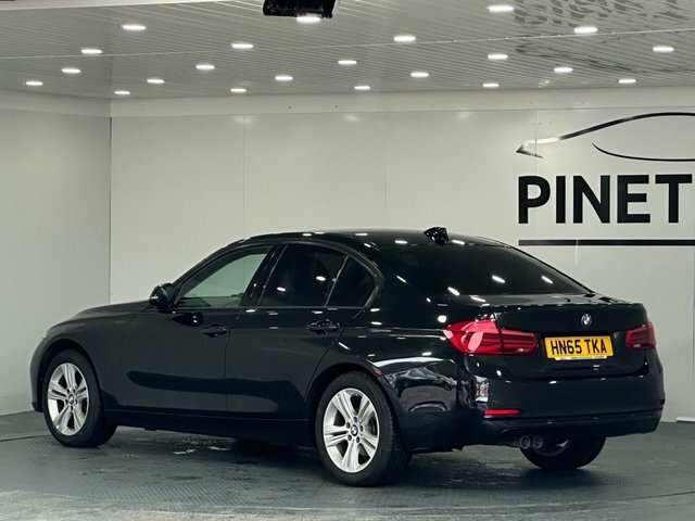 BMW 3 Series 2.0 320D Sport Saloon Euro 6 S S HN65TKA Black #6