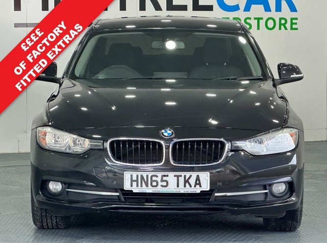 BMW 3 Series 2.0 320D Sport Saloon Euro 6 S S HN65TKA Black #2