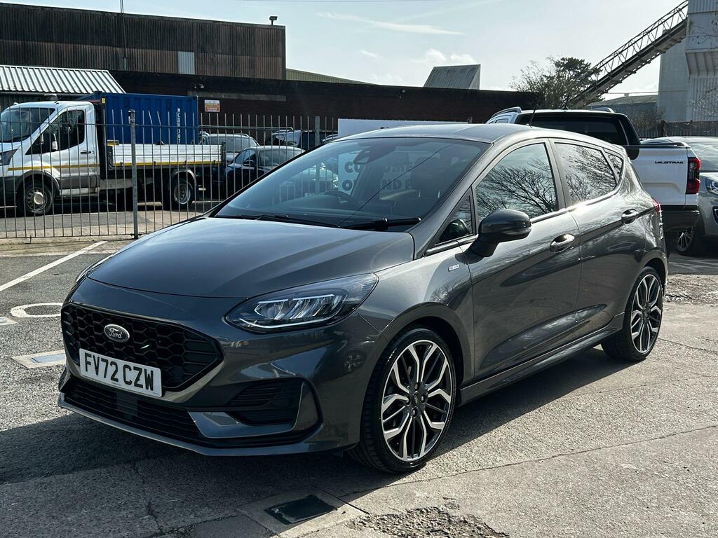 Ford Fiesta 1.0T Ecoboost St-line X Euro 6 Ss FV72CZW Grey #3