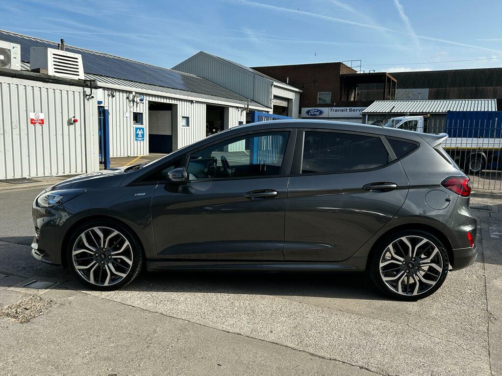 Ford Fiesta 1.0T Ecoboost St-line X Euro 6 Ss FV72CZW Grey #5
