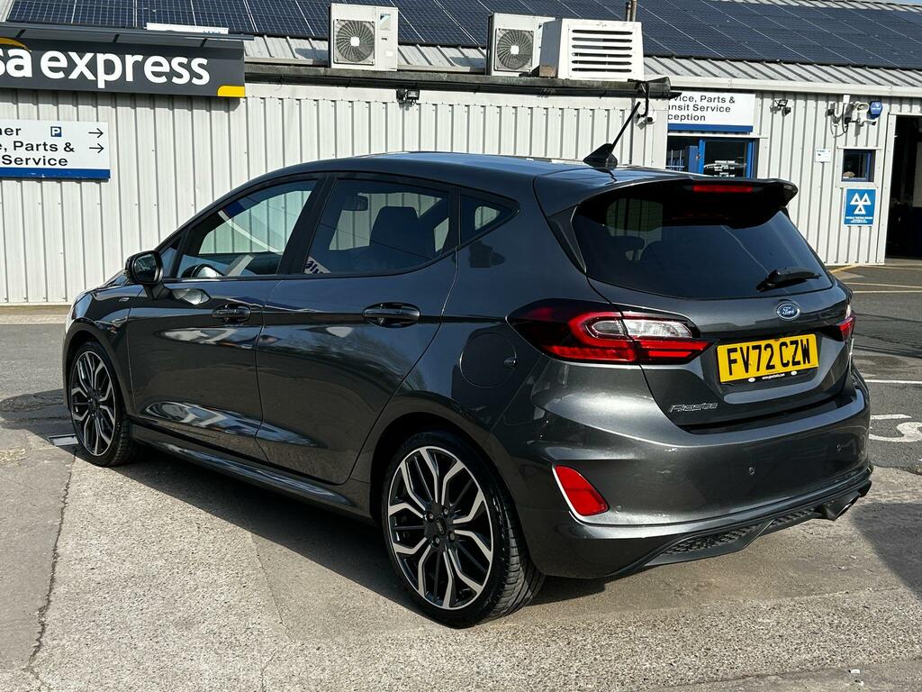 Ford Fiesta 1.0T Ecoboost St-line X Euro 6 Ss FV72CZW Grey #4