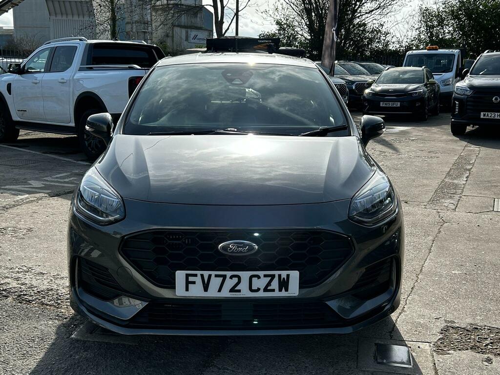 Ford Fiesta 1.0T Ecoboost St-line X Euro 6 Ss FV72CZW Grey #2