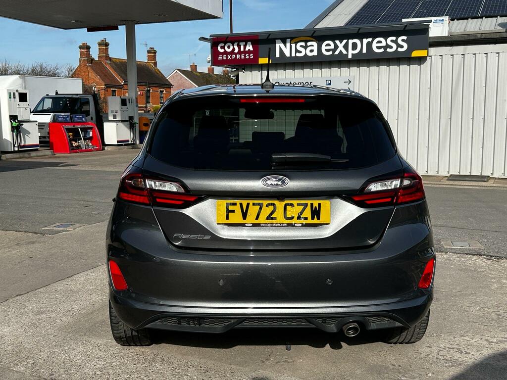 Ford Fiesta 1.0T Ecoboost St-line X Euro 6 Ss FV72CZW Grey #6