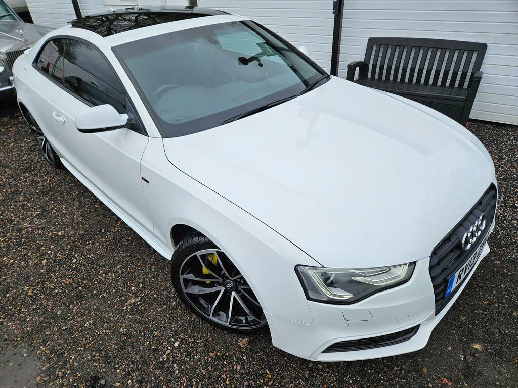Audi A5 2.0 Tfsi Black Edition S Tronic Quattro Euro 5 S White #4