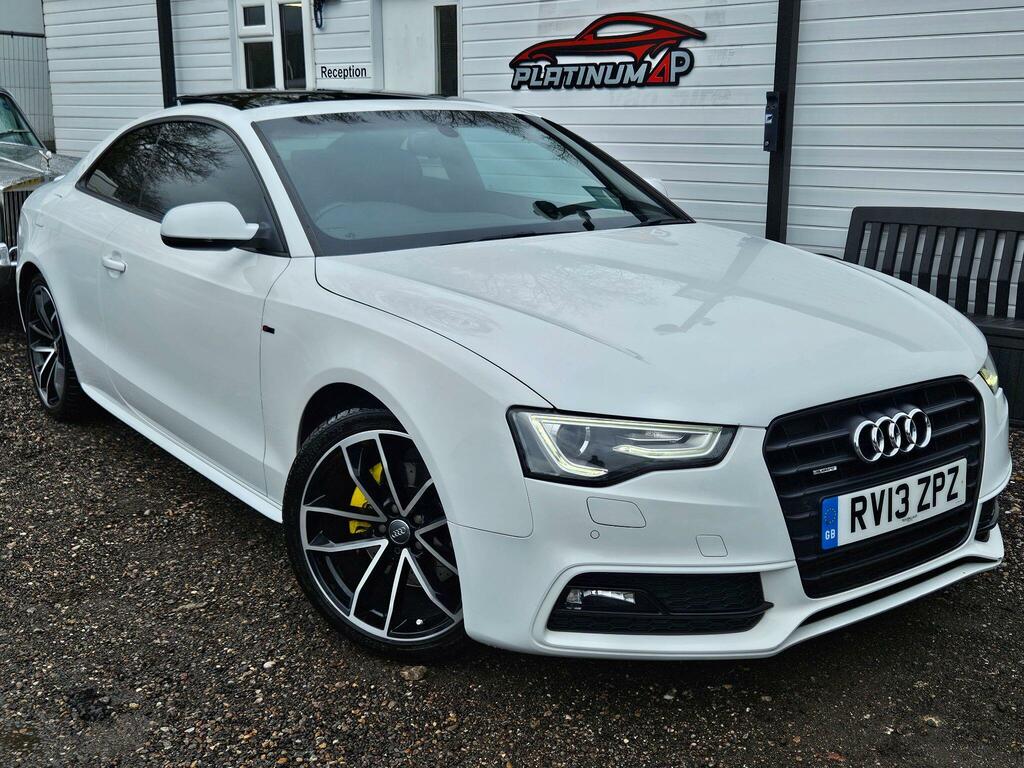 Audi A5 2.0 Tfsi Black Edition S Tronic Quattro Euro 5 S White #2