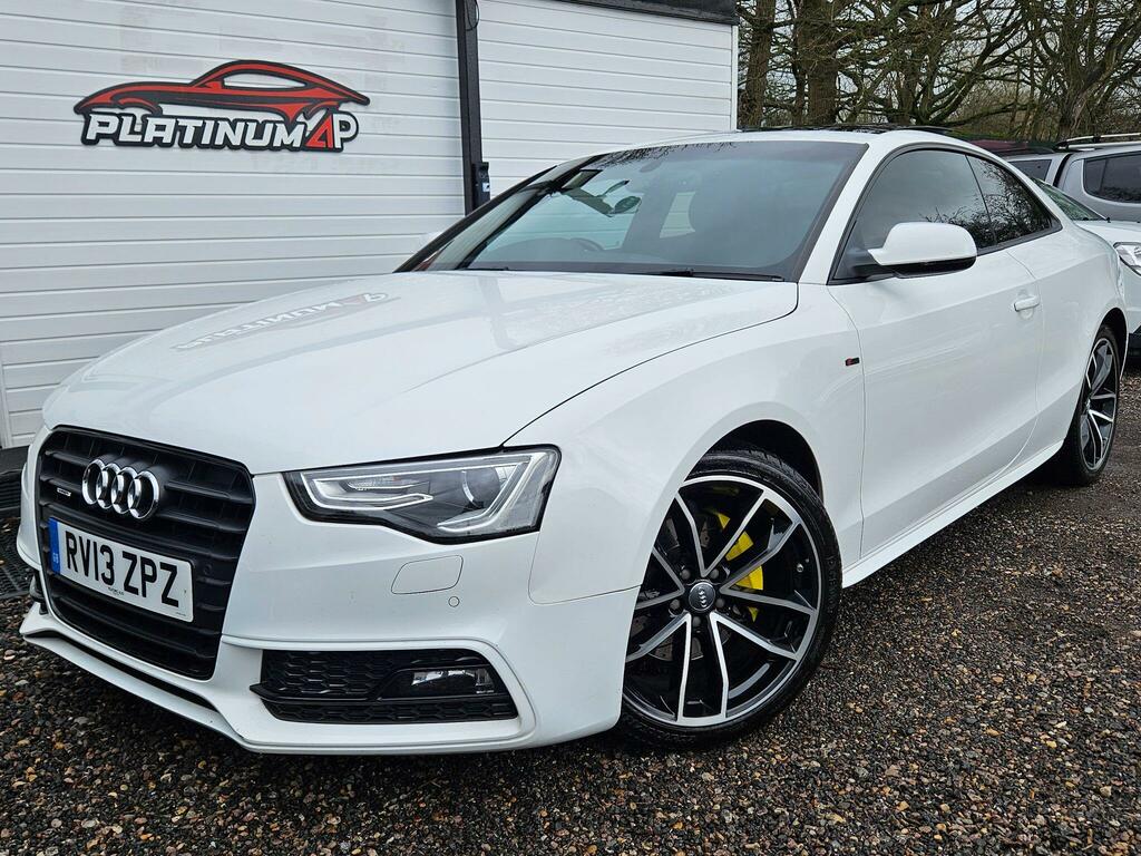 Audi A5 2.0 Tfsi Black Edition S Tronic Quattro Euro 5 S White