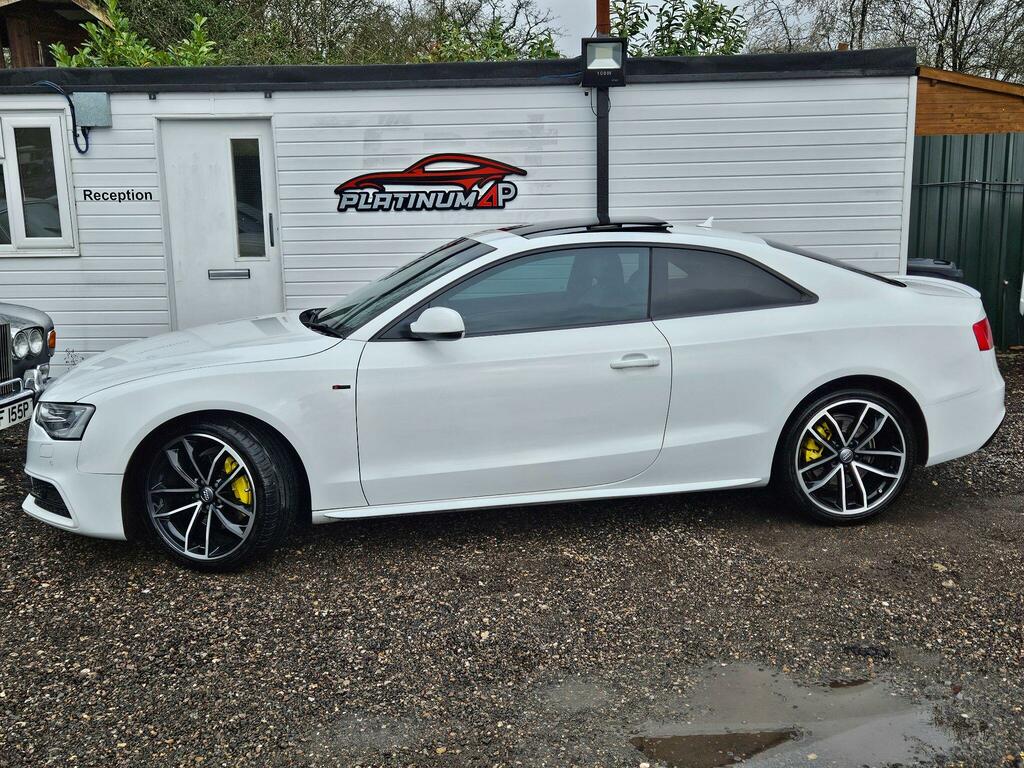 Audi A5 2.0 Tfsi Black Edition S Tronic Quattro Euro 5 S White #3