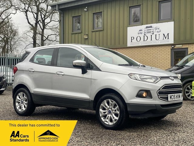 Ford Ecosport 1.5 Zetec 2Wd Euro 5 Silver