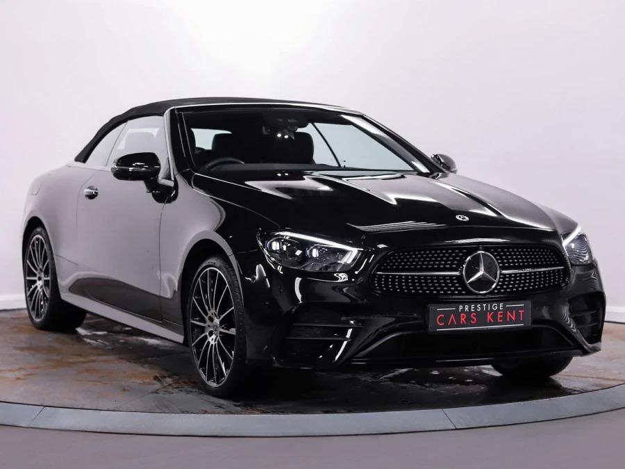 Mercedes-Benz E Class 2.9 E400d Amg Line Night Edition Premium Plus Ca VX23OFV Black #5