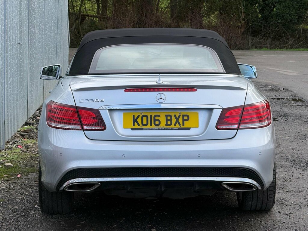 Mercedes-Benz E Class 2.1 E220d Amg Line Edition Cabriolet G-tronic Eur KO16BXP Silver #6