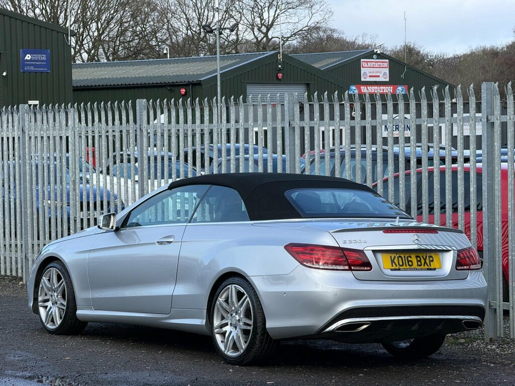 Mercedes-Benz E Class 2.1 E220d Amg Line Edition Cabriolet G-tronic Eur KO16BXP Silver #4