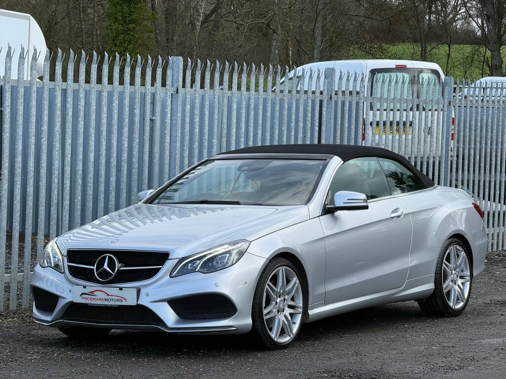 Mercedes-Benz E Class 2.1 E220d Amg Line Edition Cabriolet G-tronic Eur KO16BXP Silver #3