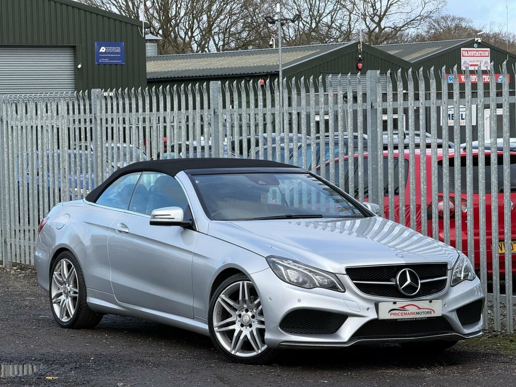 Mercedes-Benz E Class 2.1 E220d Amg Line Edition Cabriolet G-tronic Eur KO16BXP Silver #2