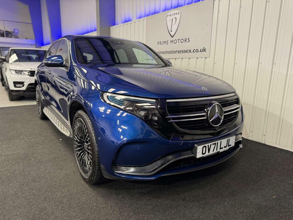 Mercedes-Benz EQC Eqc 400 80Kwh Amg Line Premium 4Matic OV71LJL Blue #2