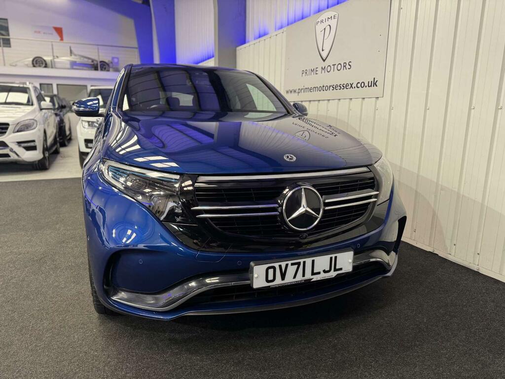 Mercedes-Benz EQC Eqc 400 80Kwh Amg Line Premium 4Matic OV71LJL Blue #4