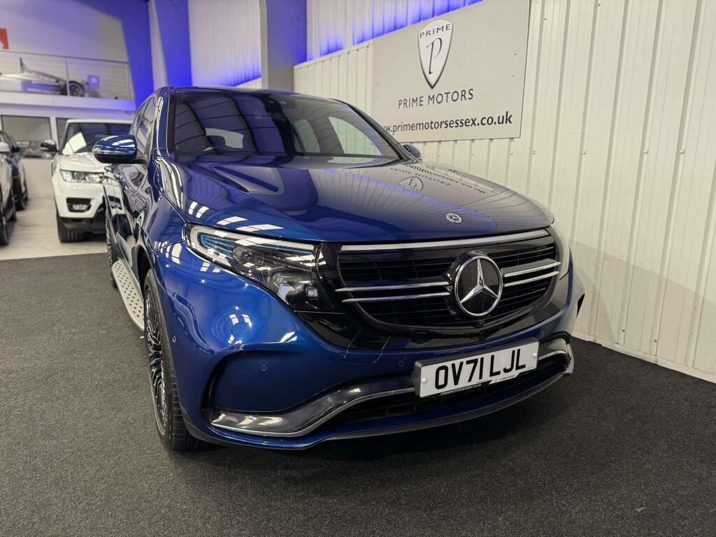 Mercedes-Benz EQC Eqc 400 80Kwh Amg Line Premium 4Matic OV71LJL Blue #3