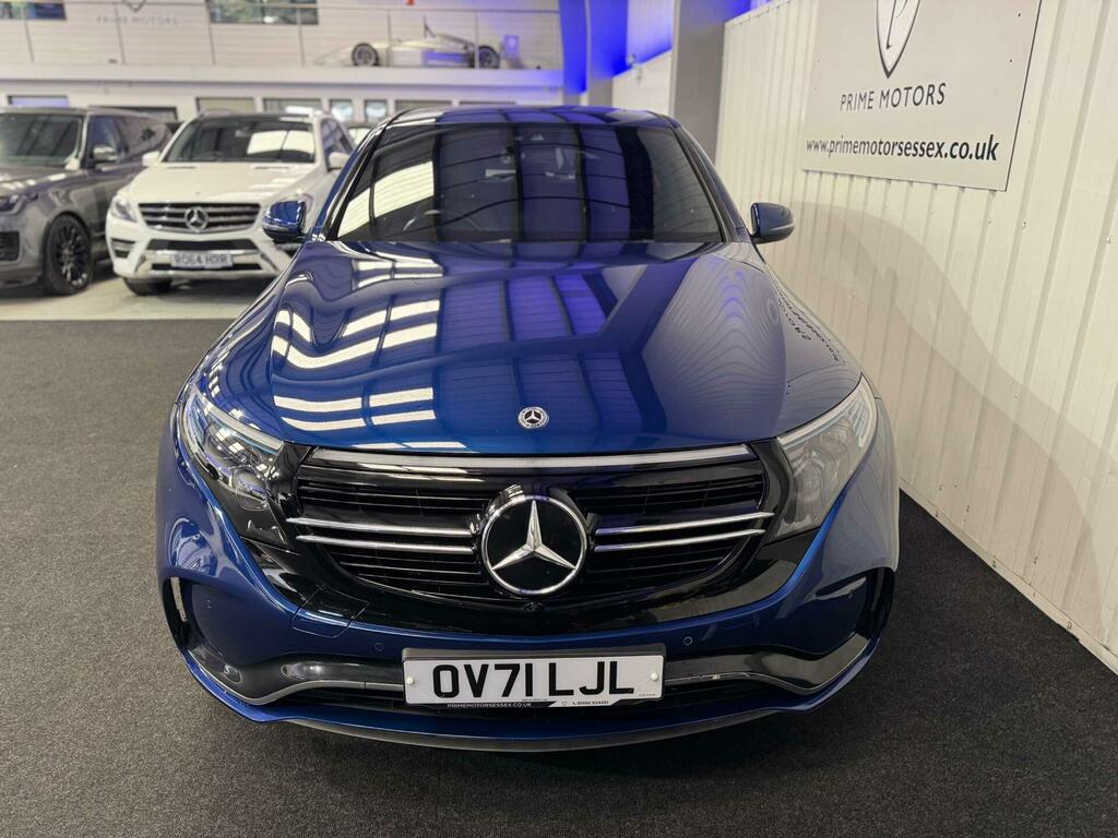 Mercedes-Benz EQC Eqc 400 80Kwh Amg Line Premium 4Matic OV71LJL Blue #6