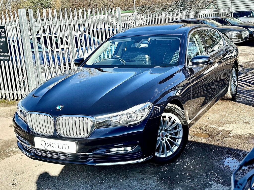 BMW 7 Series 3.0 Euro 6 Ss Blue #5