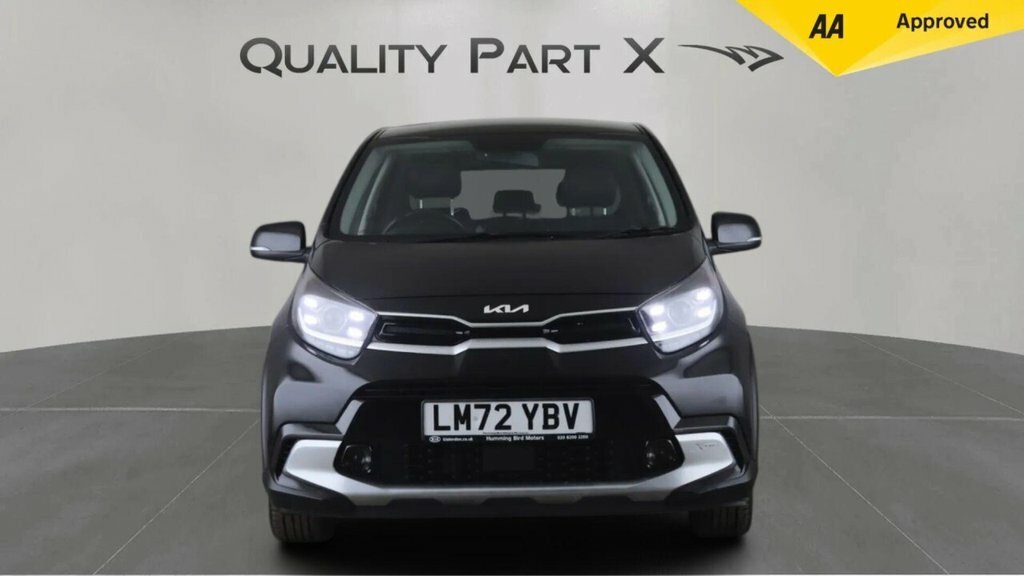 Kia Picanto Hatchback LM72YBV Black #2