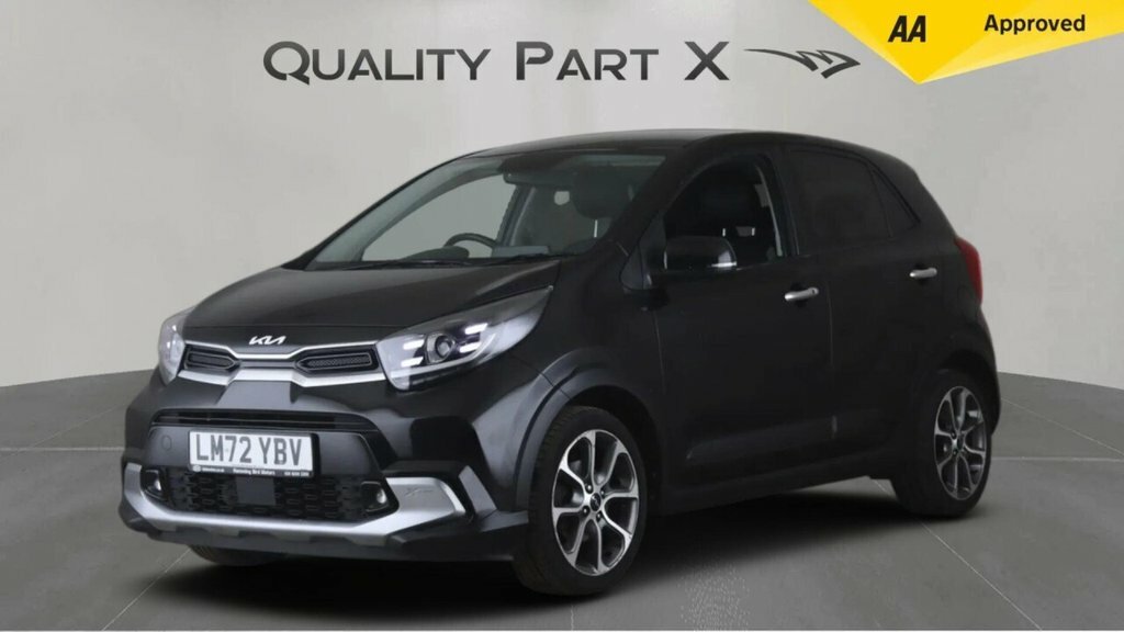 Kia Picanto Hatchback LM72YBV Black #3