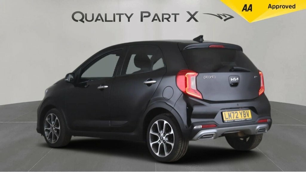 Kia Picanto Hatchback LM72YBV Black #5