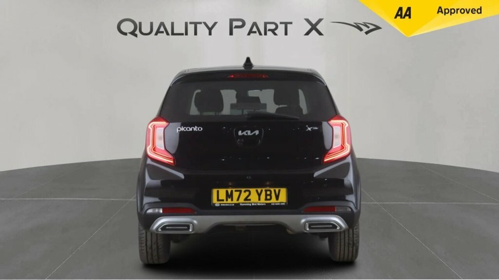 Kia Picanto Hatchback LM72YBV Black #6