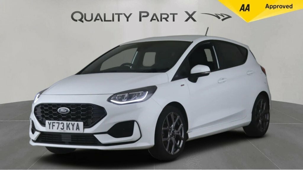 Ford Fiesta Hatchback YF73KYA White #3