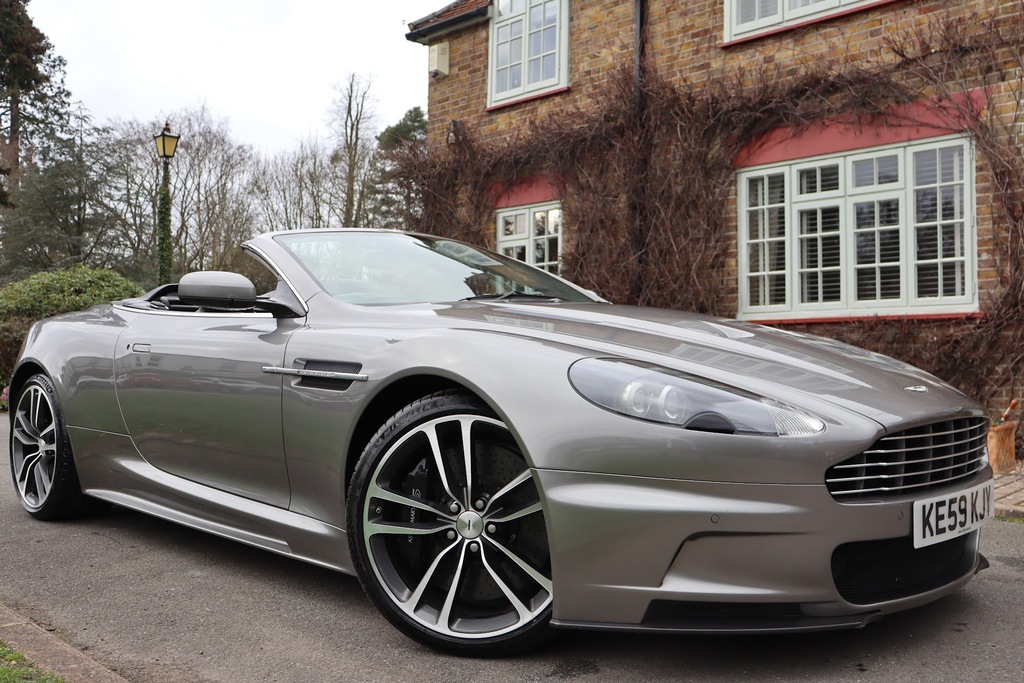 Aston Martin DBS 5.9 V12 Volante Touchtronic II Silver