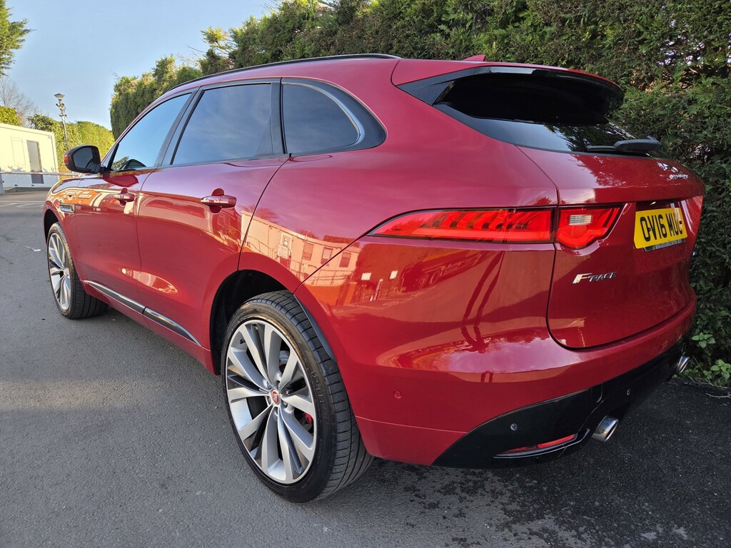 Jaguar F-Pace Suv 3.0 D300 V6 S 2016 OV16MUU Red #6