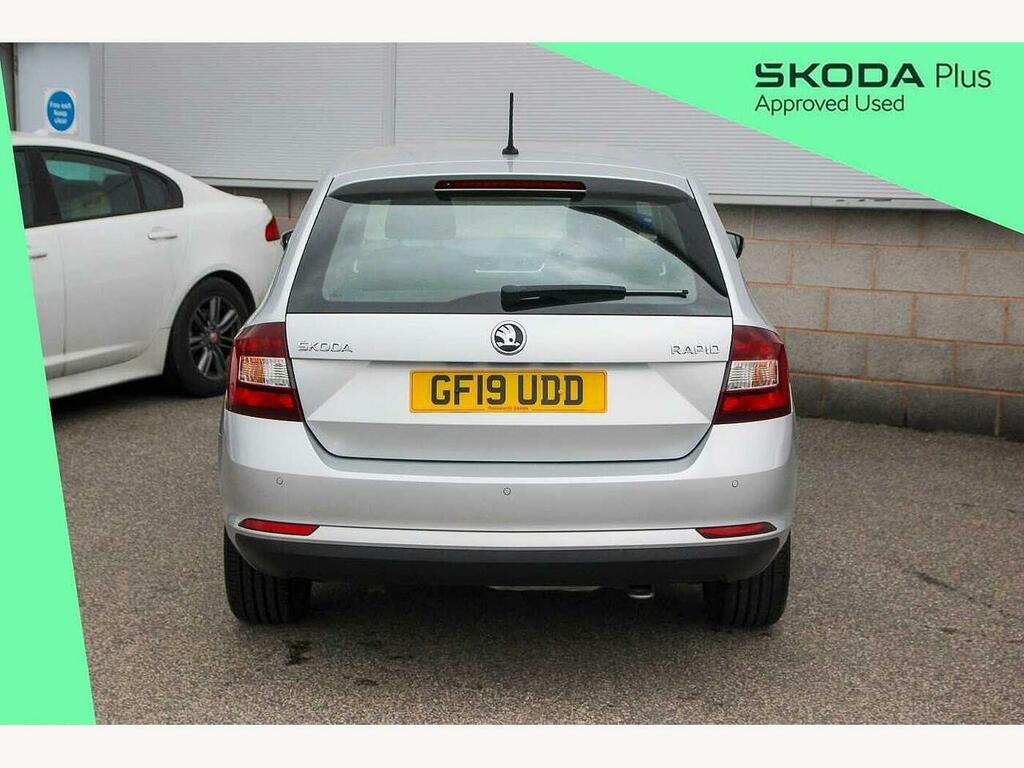 Skoda Rapid 1.0 Tsi 110Ps Se Tech Dsg Spaceback 5-Dr Grey #11