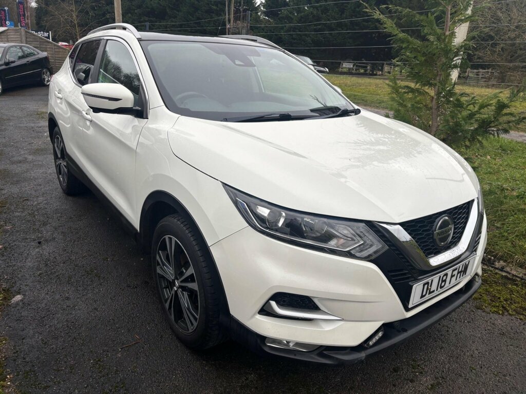 Nissan Qashqai 1.5 Dci N-connecta Euro 6 Ss White